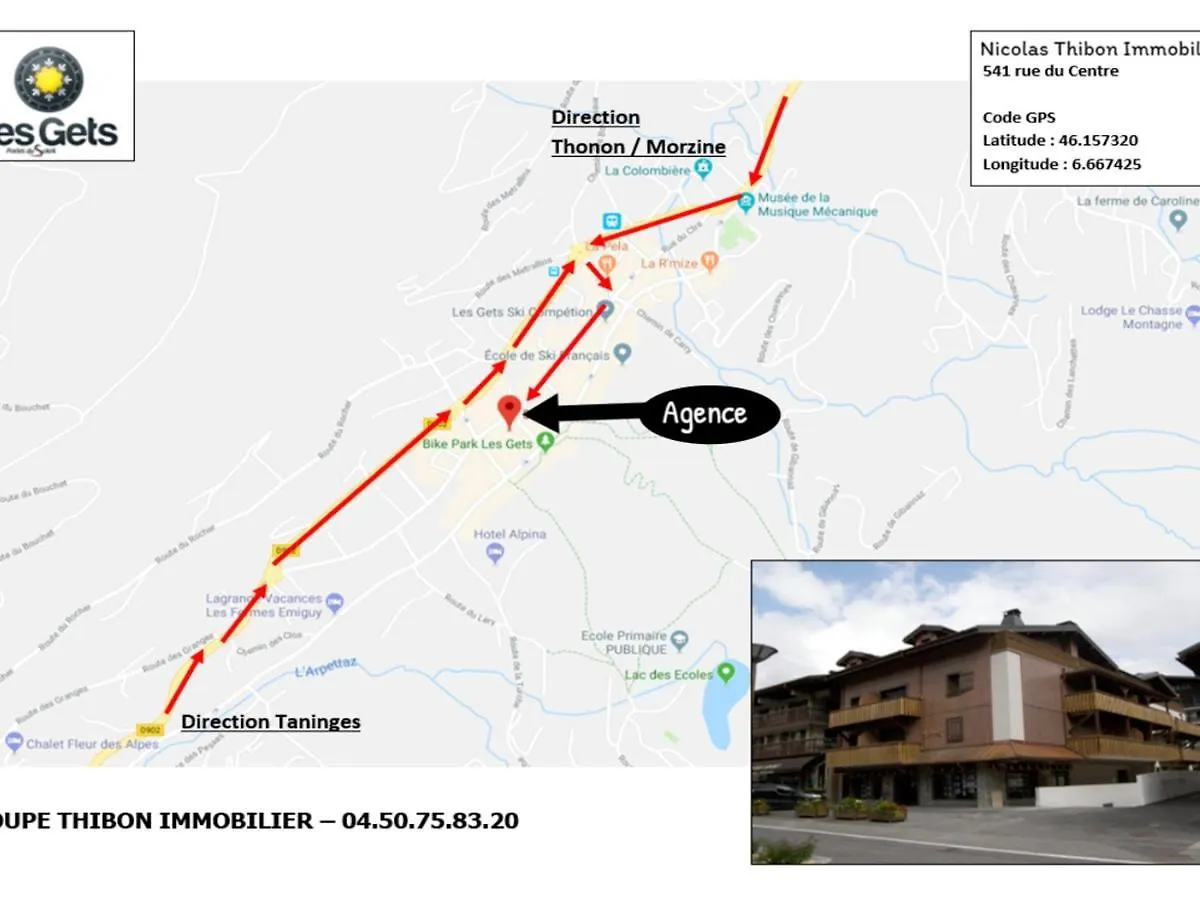 Bel Appartement Aux Gets - Proche Des Pistes Avec Balcon Et Parking - Fr-1-623-203 Les Gets
